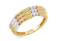 Кольцо из комбинированного золота