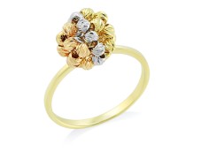 Кольцо из комбинированного золота