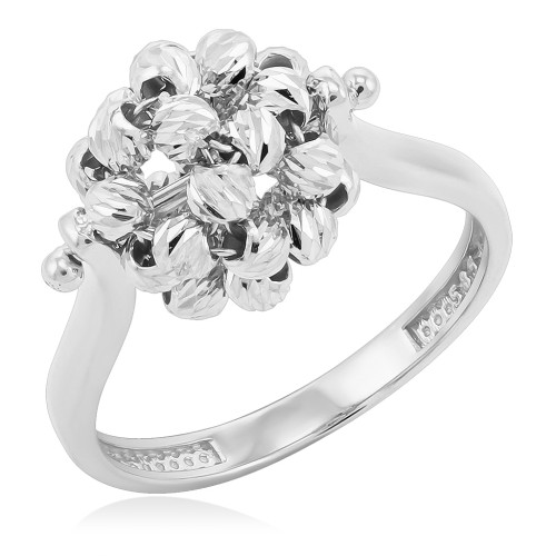 Кольцо из белого золота