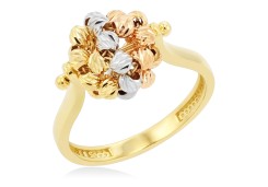 Кольцо из комбинированного золота