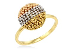 Золотое Кольцо с шариками