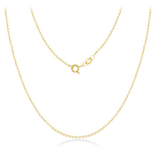 Цепь из золота якорное плетение