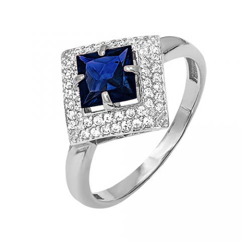 Серебряное кольцо с кварцем