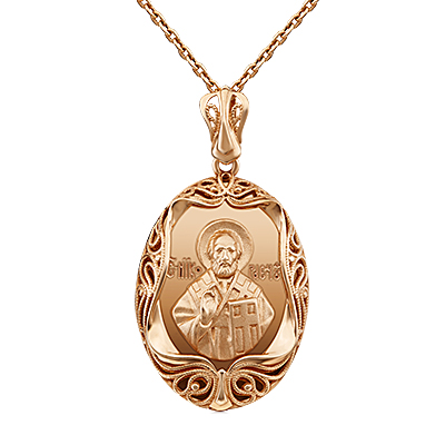 Золотая подвеска 