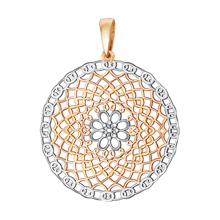 Подвеска из желтого золота 