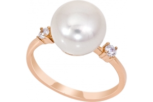 Золотое кольцо с жемчугом