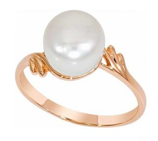 Золотое кольцо с жемчугом