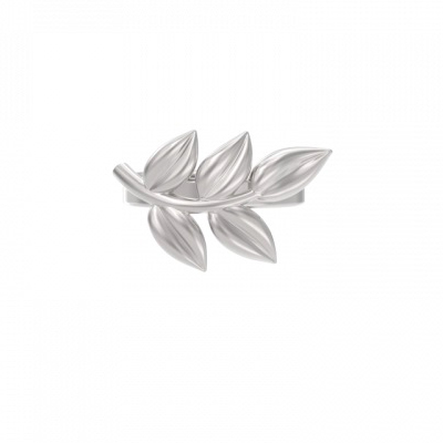 Серебряная серьга классическая