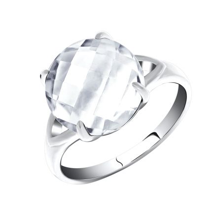 Серебряное кольцо с фианитом