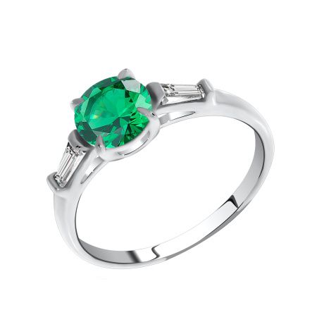 Серебряное кольцо с турмалином