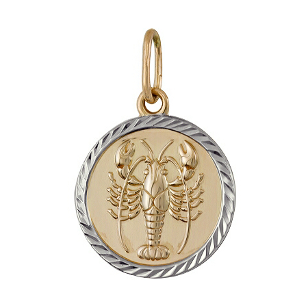 Золотая подвеска 