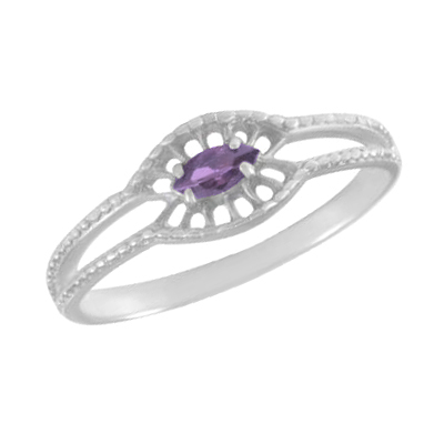 Серебряное кольцо с фианитом