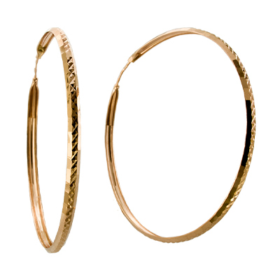 Золотые cерьги конго