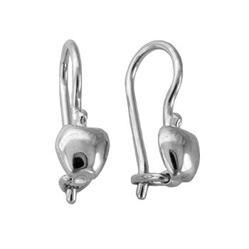 Серебряные cерьги классические