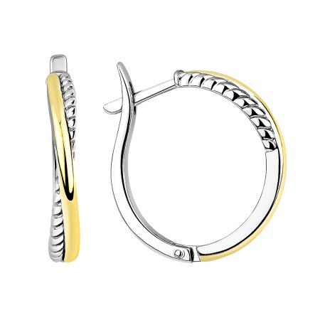 Серебряные cерьги классические