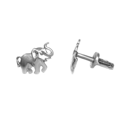 Серебряные cерьги пусеты (гвоздики)