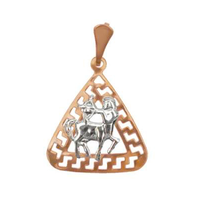 Золотая подвеска 