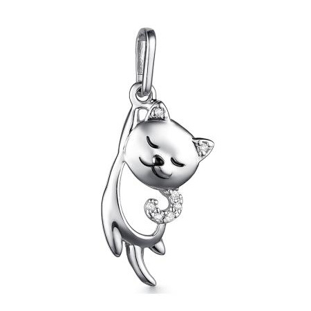 Серебряная подвеска с эмалью