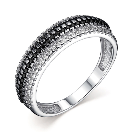 Серебряное кольцо с фианитом