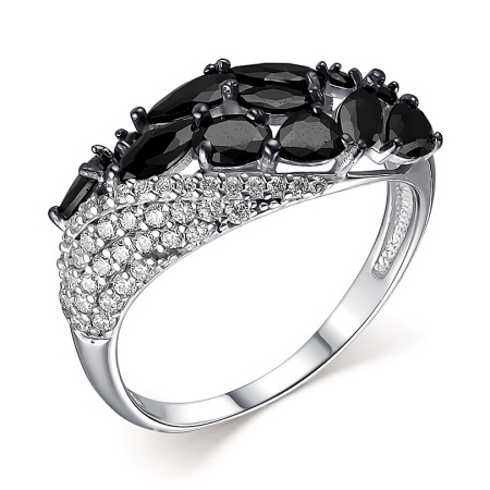 Серебряное кольцо с фианитом