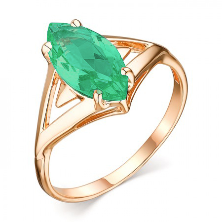 Золотое кольцо с агатом