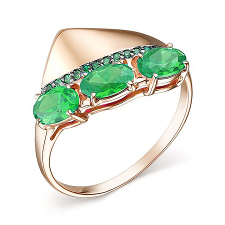 Золотое кольцо с агатом