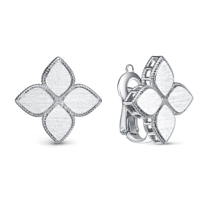 Серебряные cерьги классические