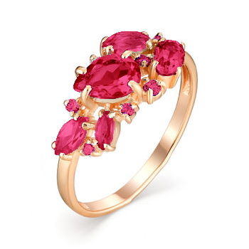 Золотое кольцо с рубином