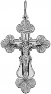 Крест из серебра 