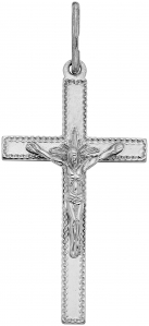 Крест из серебра 