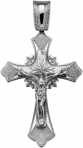 Крест из серебра 