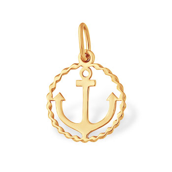 Золотая подвеска 