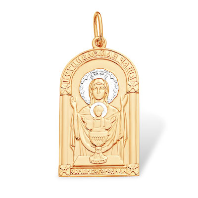 Золотая подвеска 