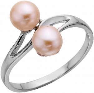 Серебряное кольцо с жемчугом
