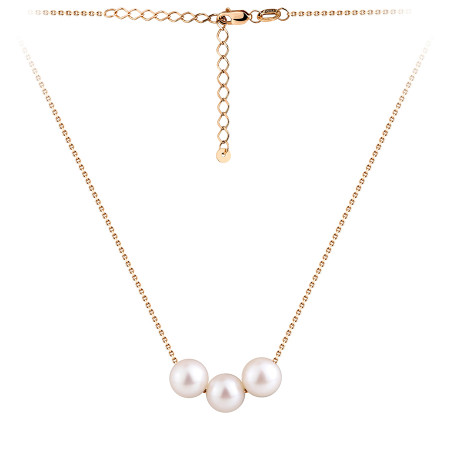 Золотое колье с жемчугом