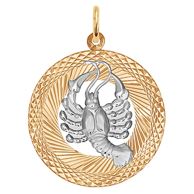 Золотая подвеска 