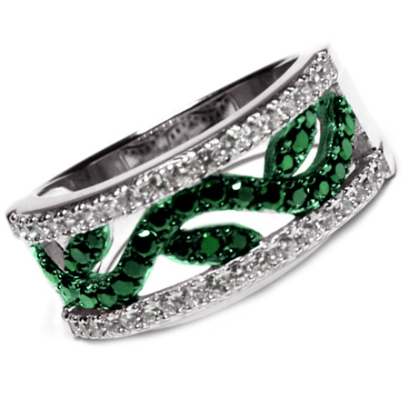 Серебряное кольцо со шпинелью